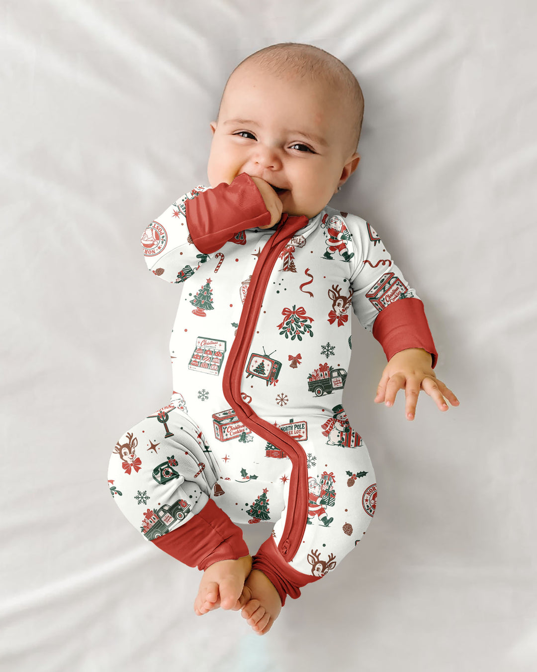 North Pole Retro Bamboo Convertible Zippy