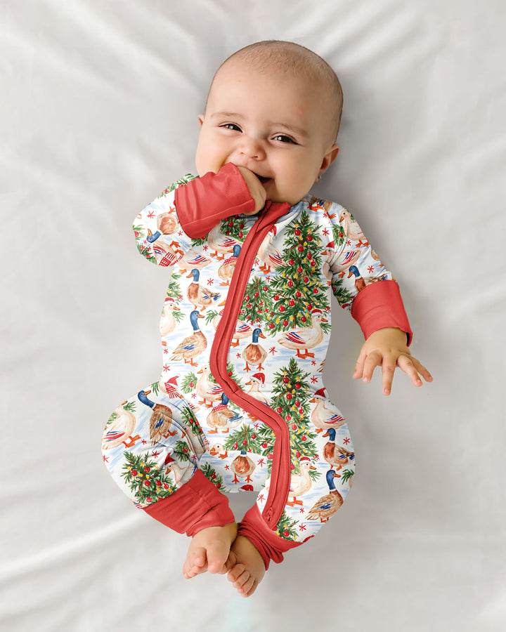 Christmas and Duck Bamboo Convertible Zippy
