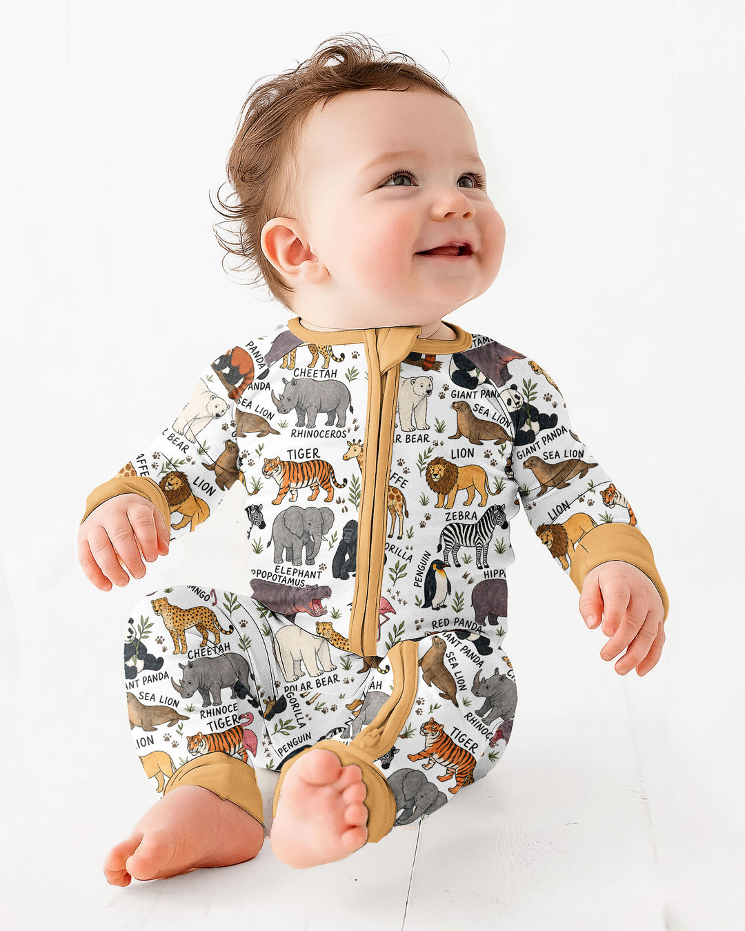 Zoo Animal Bamboo Convertible Zippy