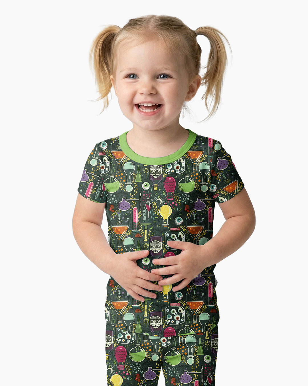 Mad Science Bamboo Two Piece Short Sleeve Pajama Set