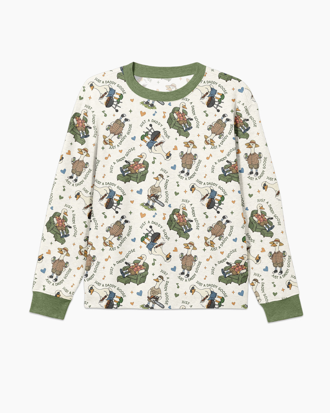 Just A Daddy Goose Family Matching Bamboo Men's Pajama Set