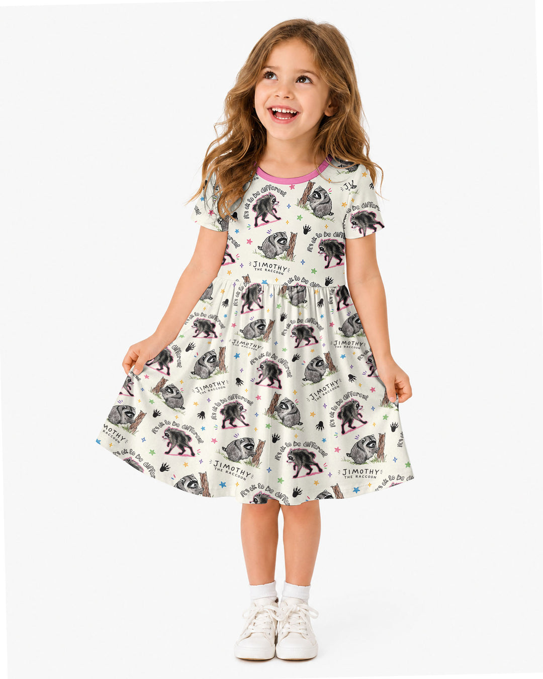 It's Okay to be Jimothy Bamboo Twirl Dress