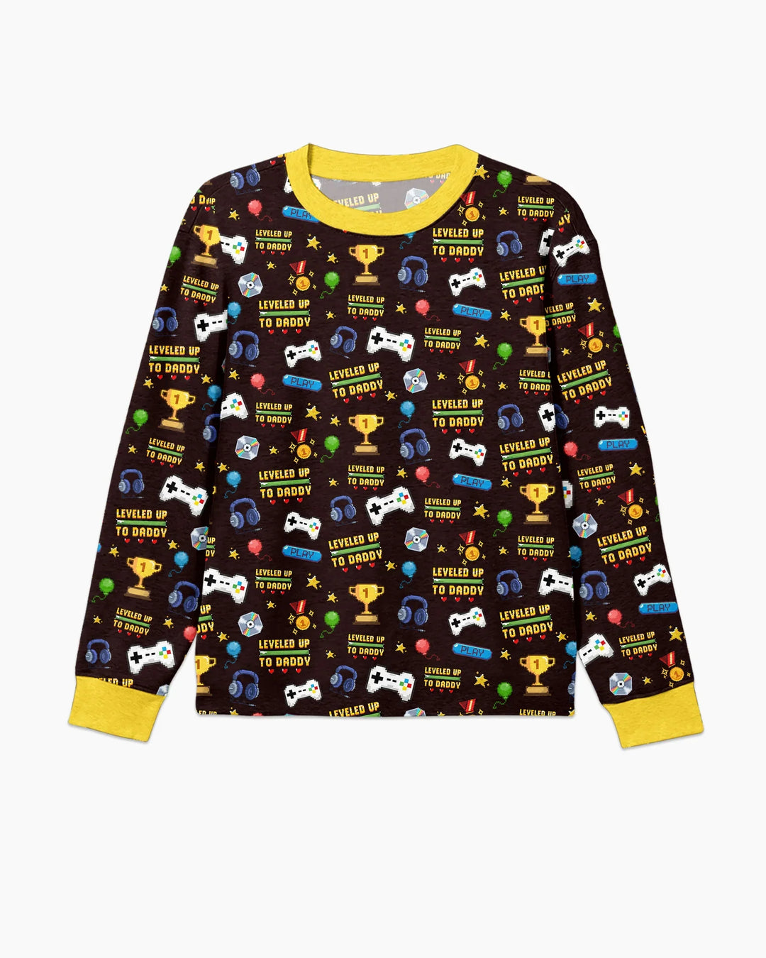 Leveled Up Daddy & Me Matching Bamboo Men's Pajama Set