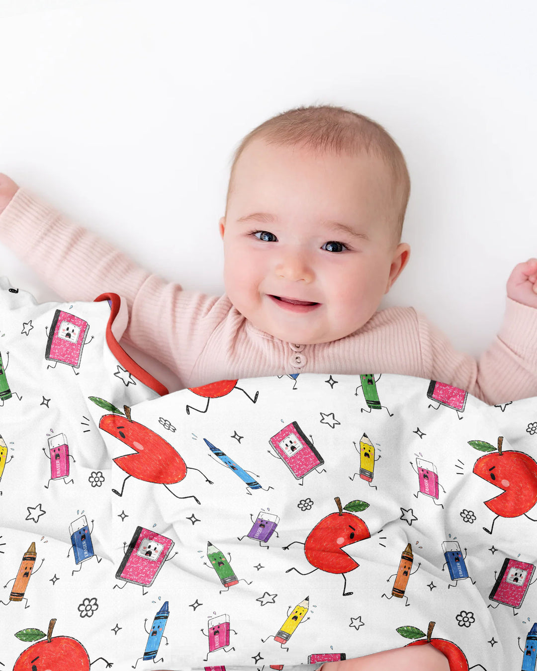 Back To School Chasing Bamboo Blanket