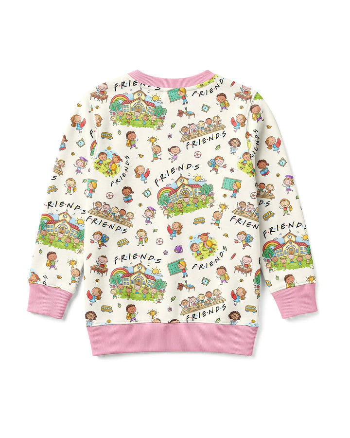 School Friends Forever Bamboo Crewneck Sweatshirt