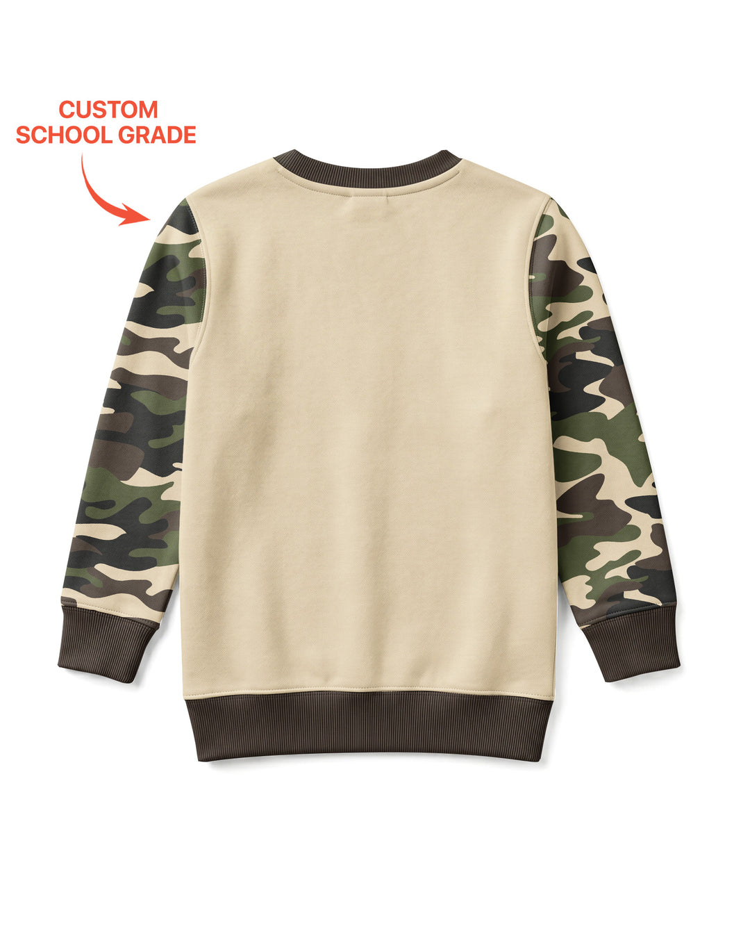 Back To School Monster Truck Dino Bamboo Crewneck Sweatshirt