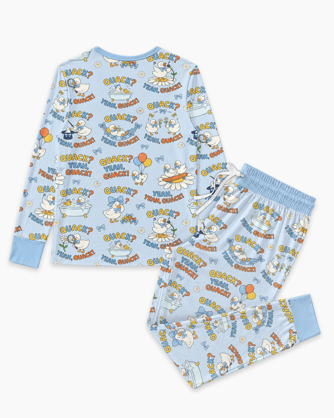 Yeah Quack Show Bamboo Women Pajama Set
