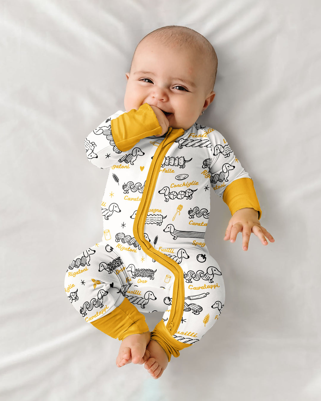 Pasta Pups Bamboo Convertible Zippy