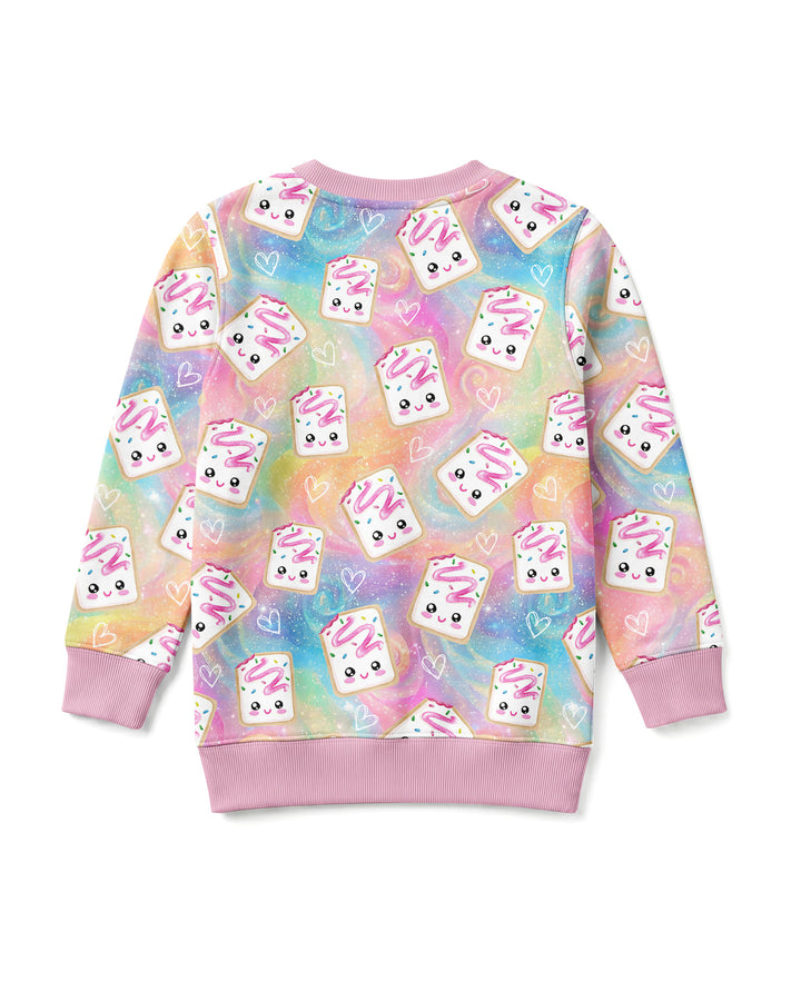 Kawaii Sprinkle Pastry Bamboo Crewneck Sweatshirt