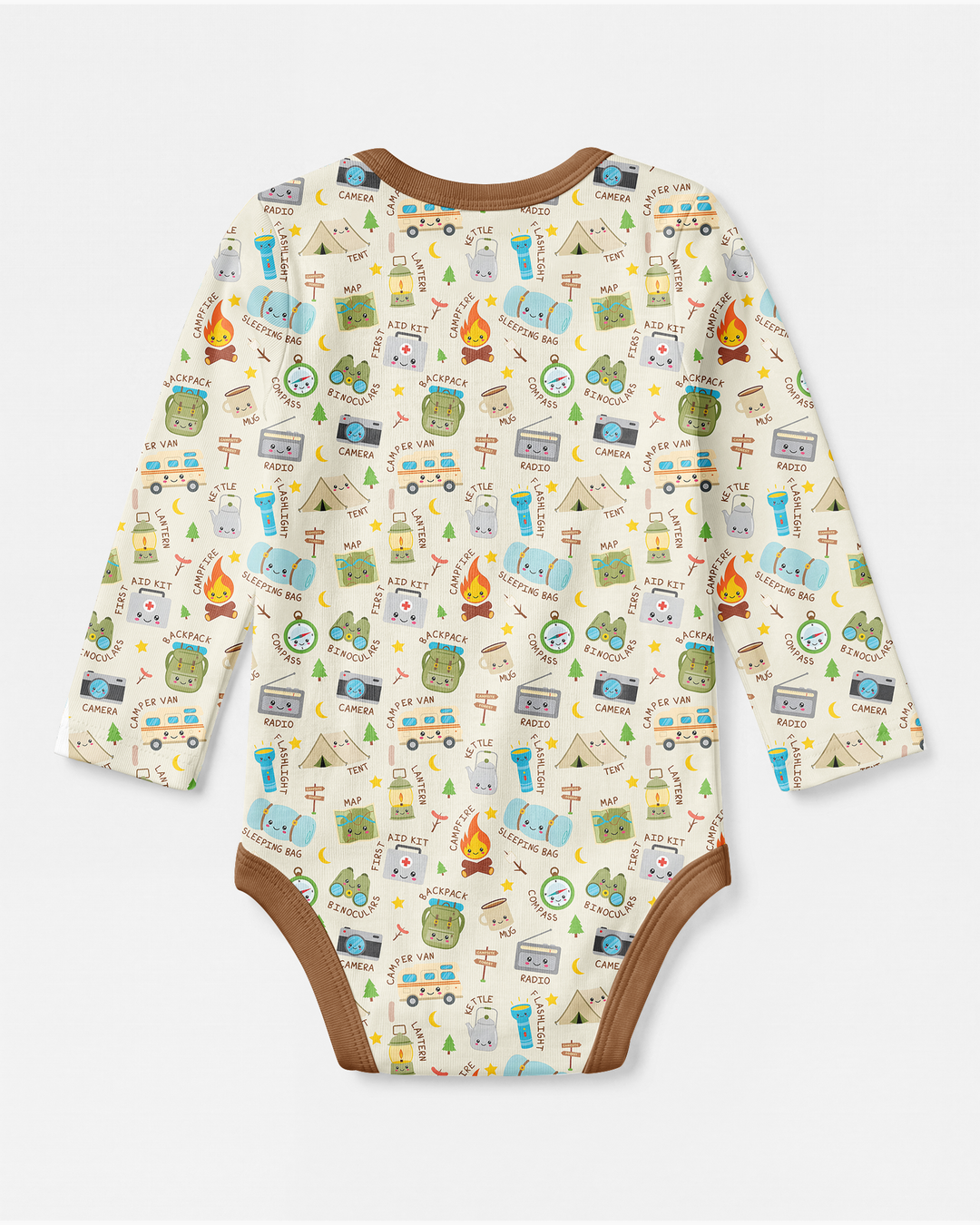 Little Camp Adventure Family Matching Bamboo Bodysuit