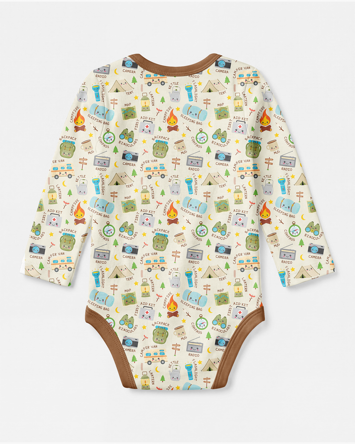 Little Camp Adventure Family Matching Bamboo Bodysuit