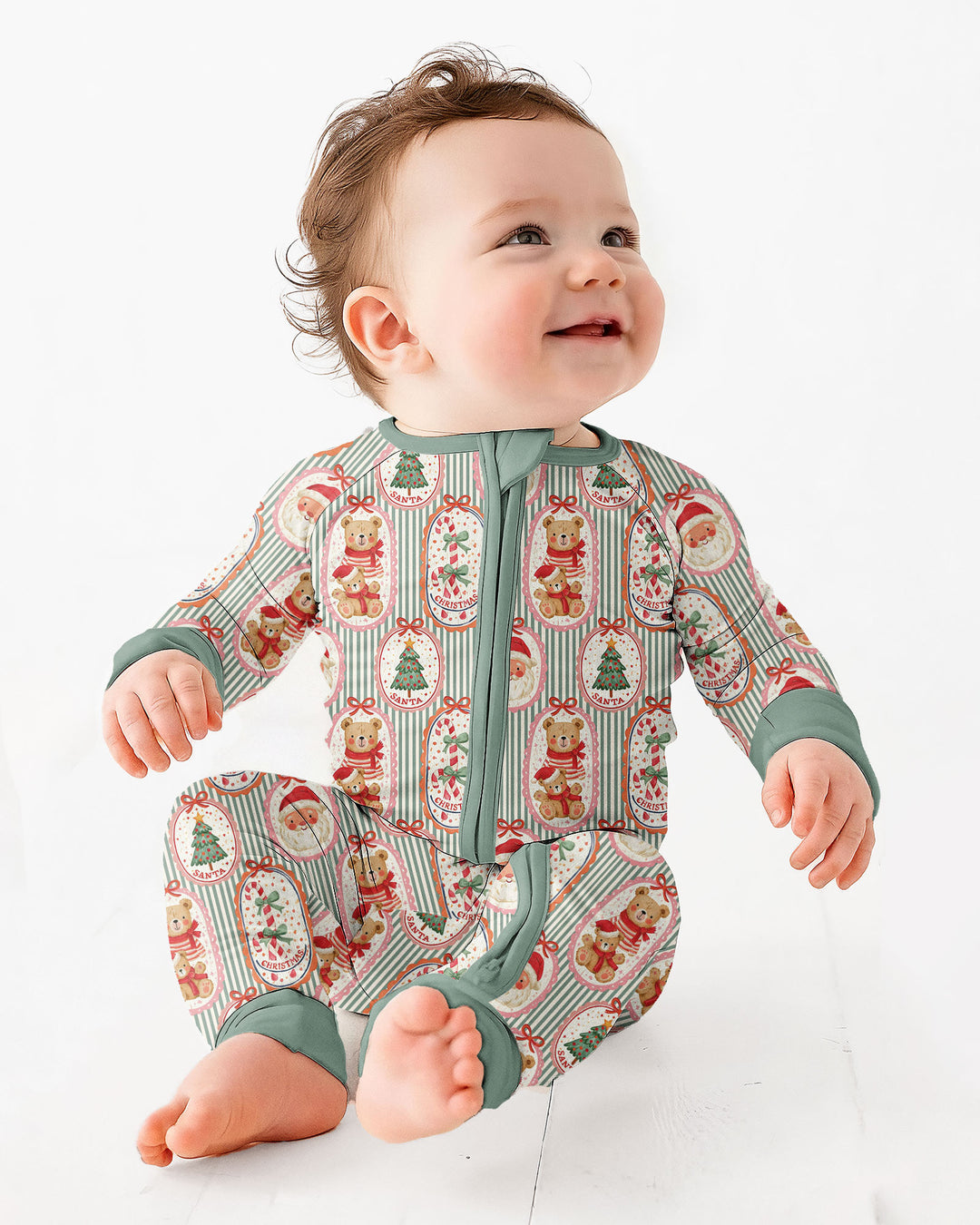 Vintage Christmas Keepsakes Bamboo Convertible Zippy