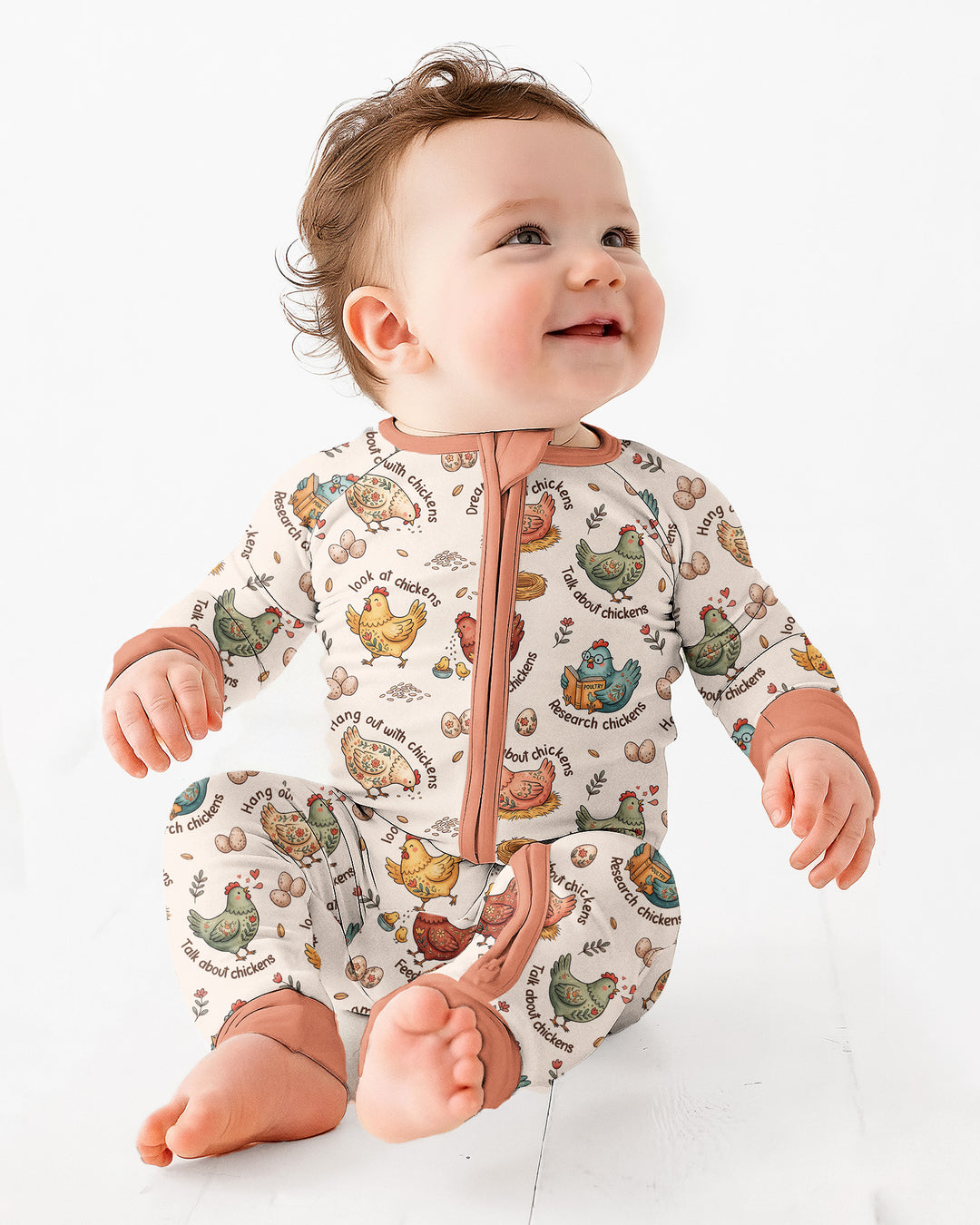 Chicken Lover Bamboo Convertible Zippy
