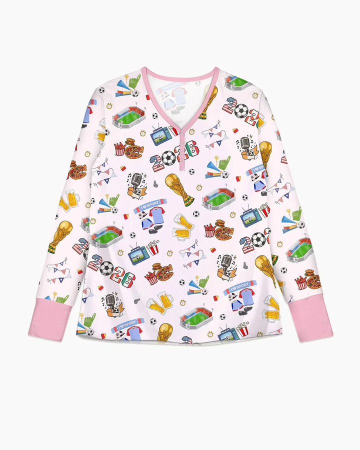 Dreaming of The Cup Bamboo Women Pajama Set
