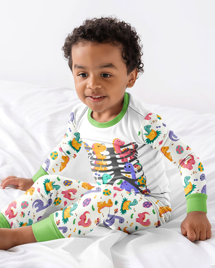 Thoracic Park Bamboo Two Piece Long Sleeve Pajama Set