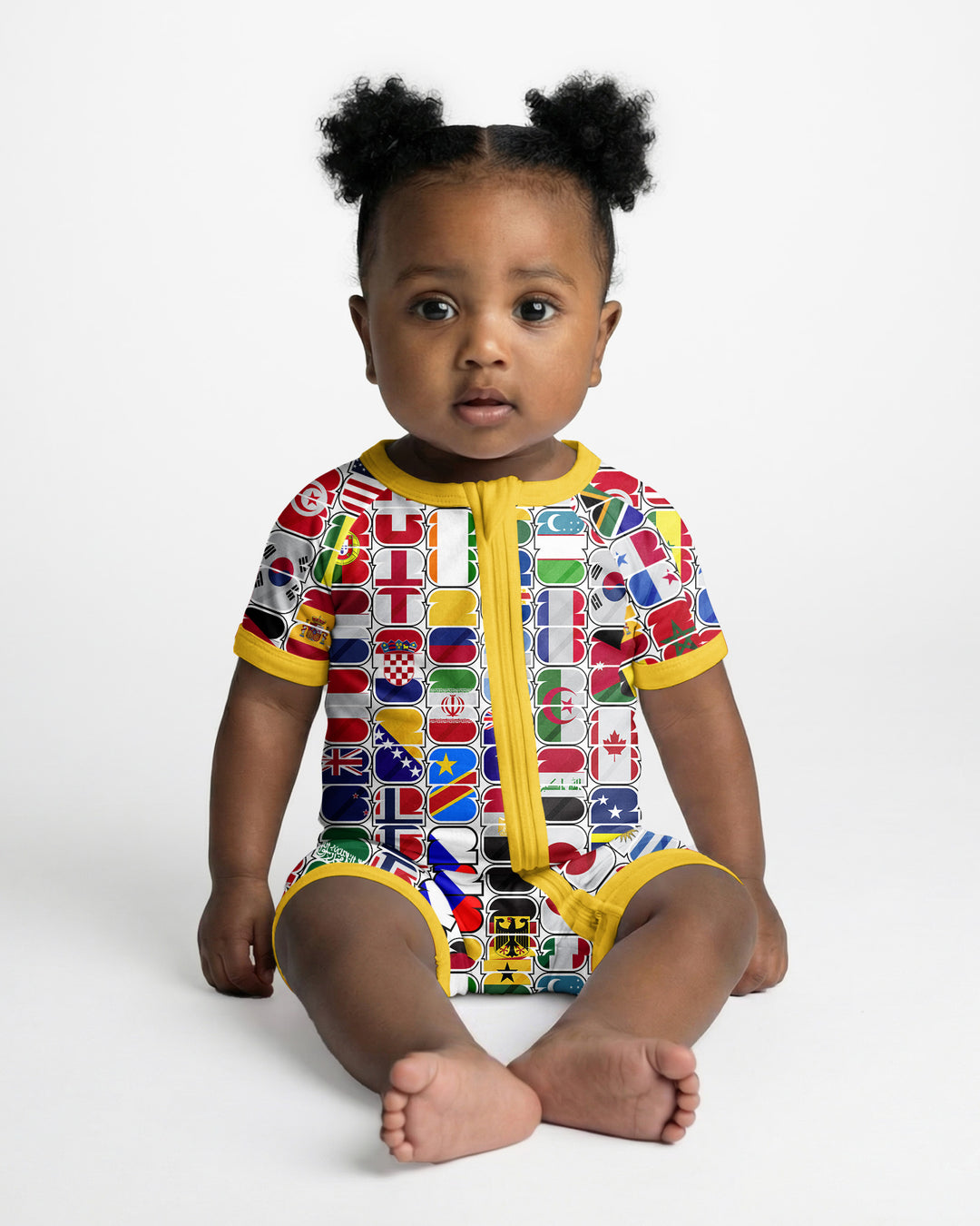 We Are 26 Family Matching Bamboo Shorty Zippy
