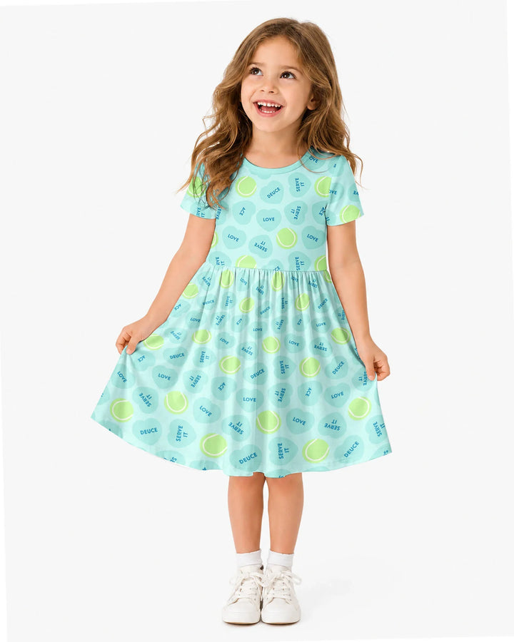 Tennis with Love Bamboo Twirl Dress