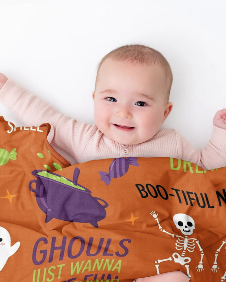 Ghouls Just Chill Bamboo Blanket