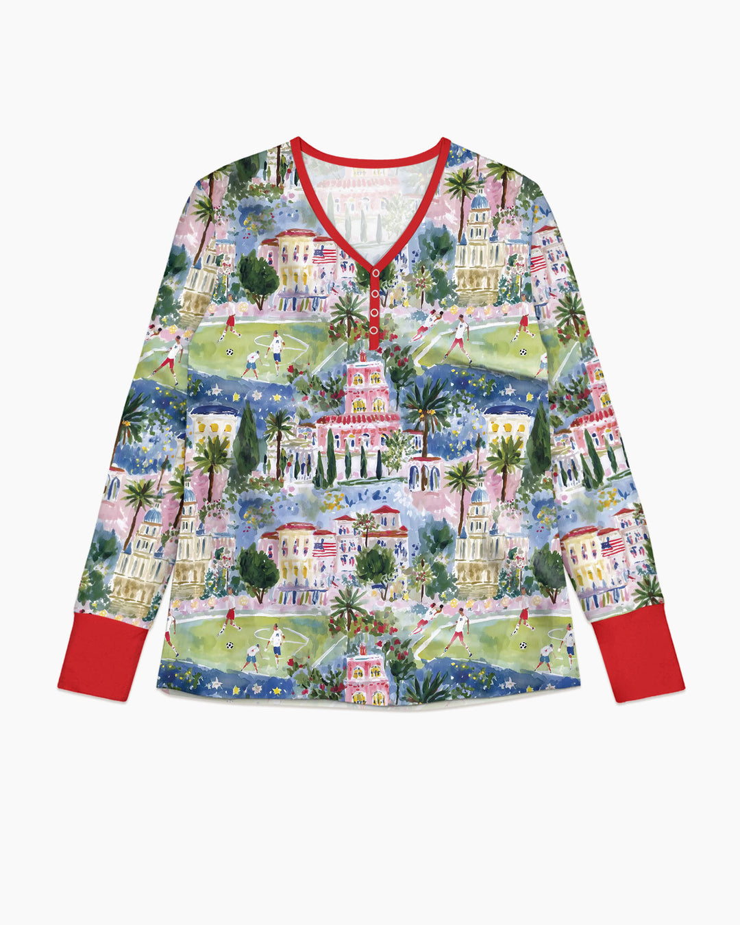 Soccer Tour 2026 Bamboo Women Pajama Set