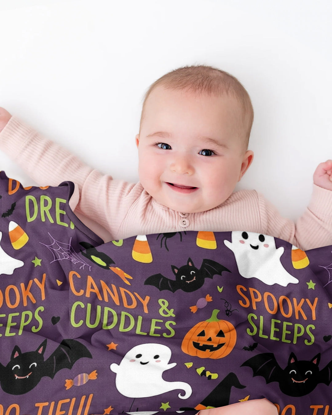 Midnight Boo Magic Bamboo Blanket
