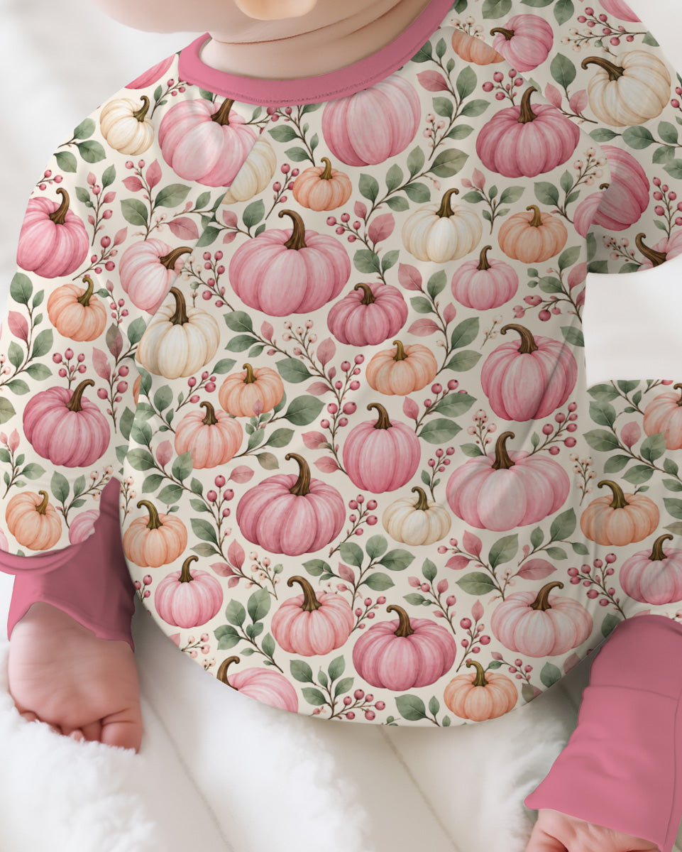 Pumpkin Cozy Fall Bamboo Convertible Zippy