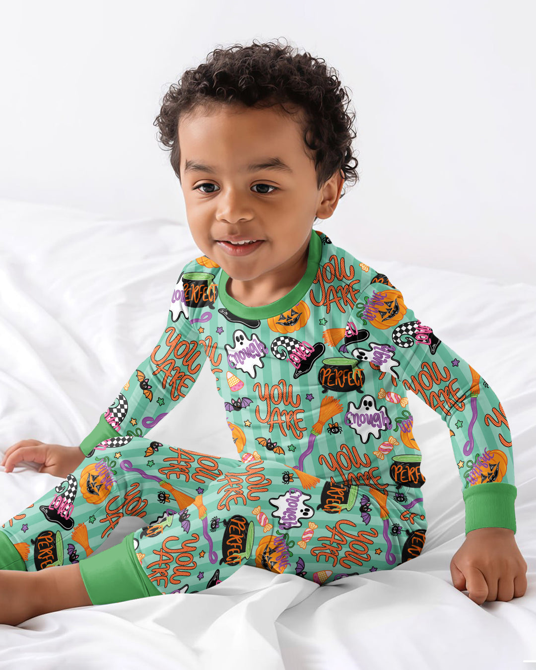 You Are Halloween Ver Bamboo Two Piece Long Sleeve Pajama Set