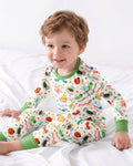 Bug Field Guide Bamboo Two Piece Long Sleeve Pajama Set