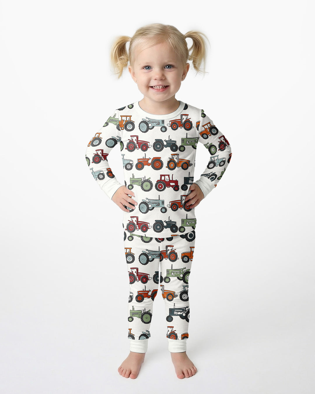Tiny Tractors Bamboo Two Piece Pyjamas Set