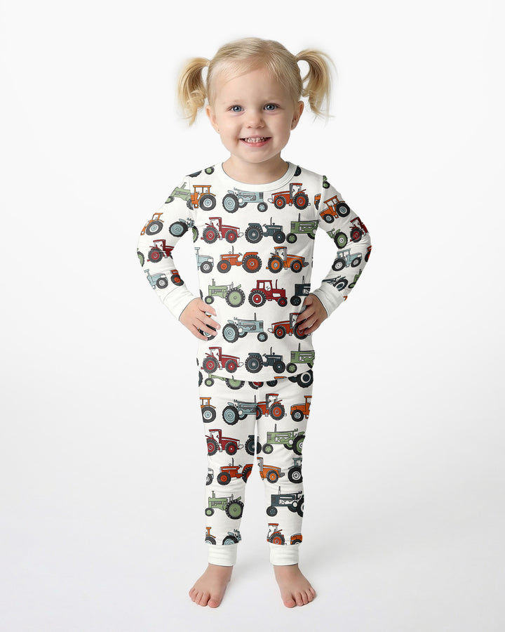 Tiny Tractors Bamboo Two Piece Pyjamas Set