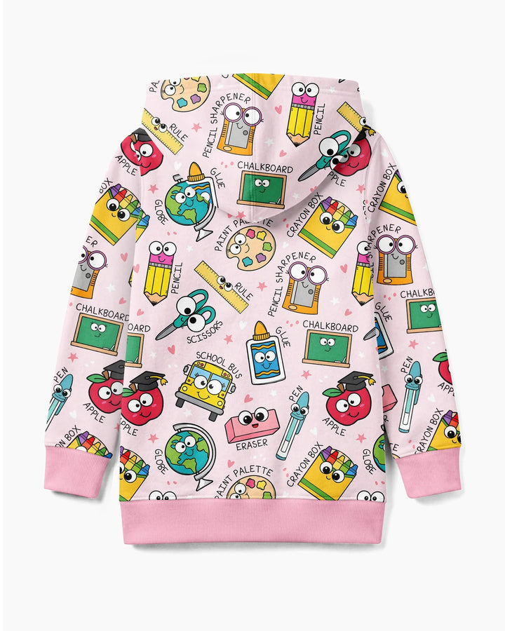 Happy School Pals Bamboo Zip Hoodie