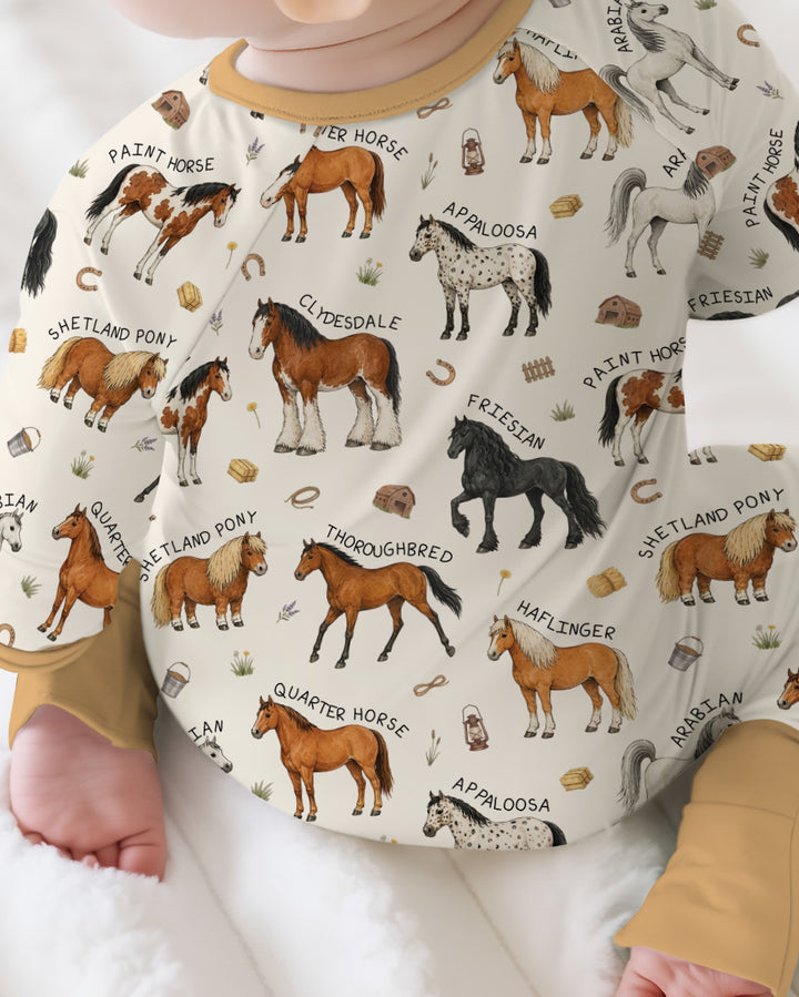 Types Of Horses Bamboo Convertible Zippy