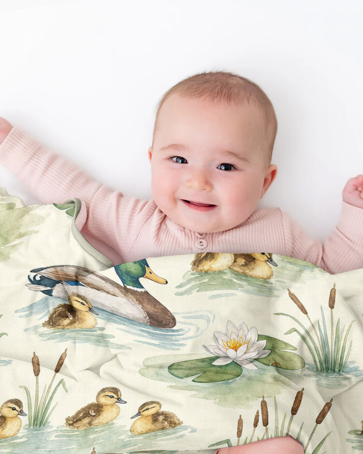 Gentle River Breeze Bamboo Blanket