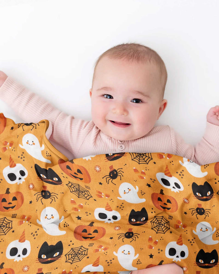 Halloween Party Bamboo Blanket