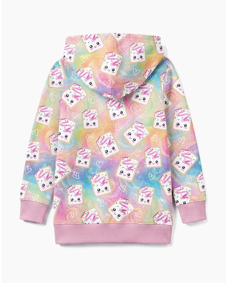 Kawaii Sprinkle Pastry  Bamboo Zip Hoodie