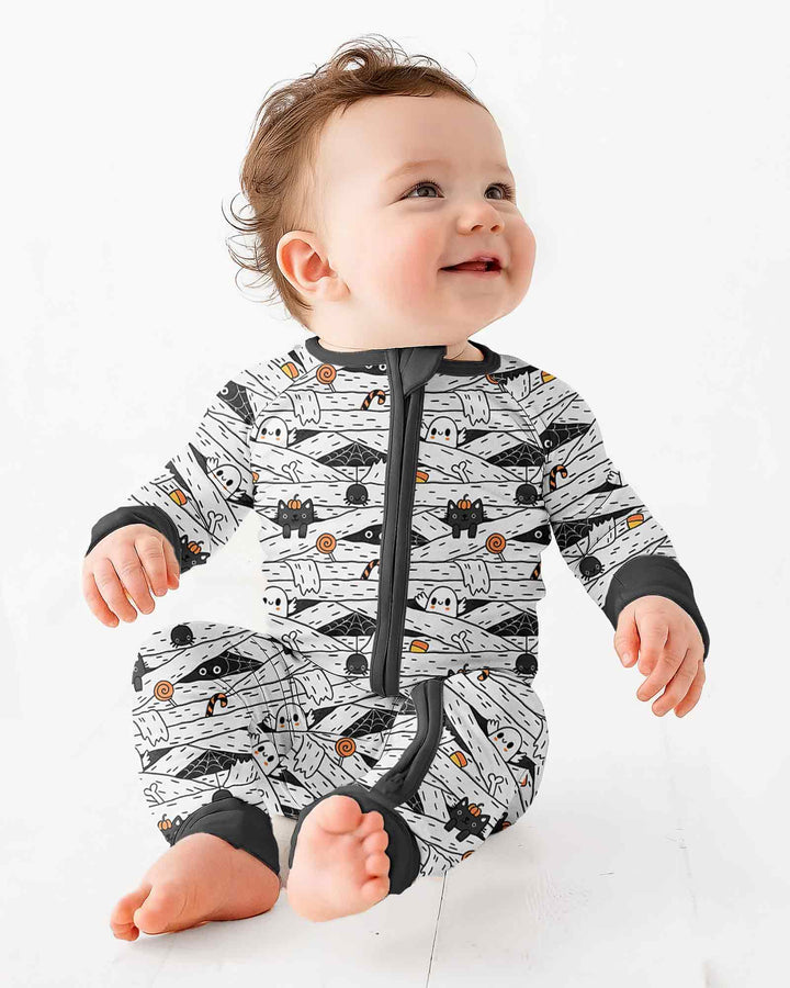 Halloween Mummy Monster Bamboo Convertible Zippy