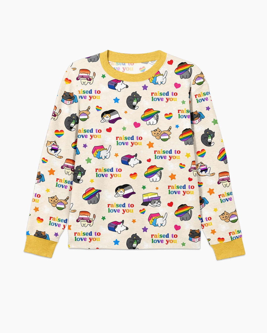 Rainbow Paws Family Matching Bamboo Men's Pajama Set