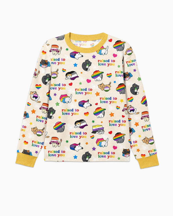 Rainbow Paws Family Matching Bamboo Men's Pajama Set