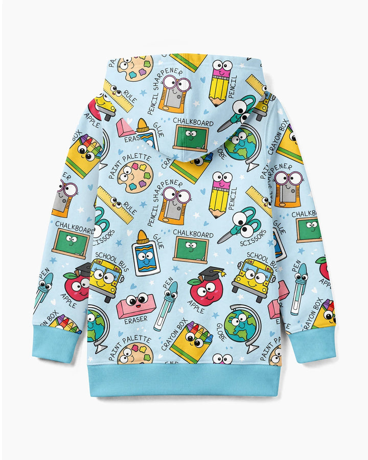 Happy School Pals Bamboo Zip Hoodie