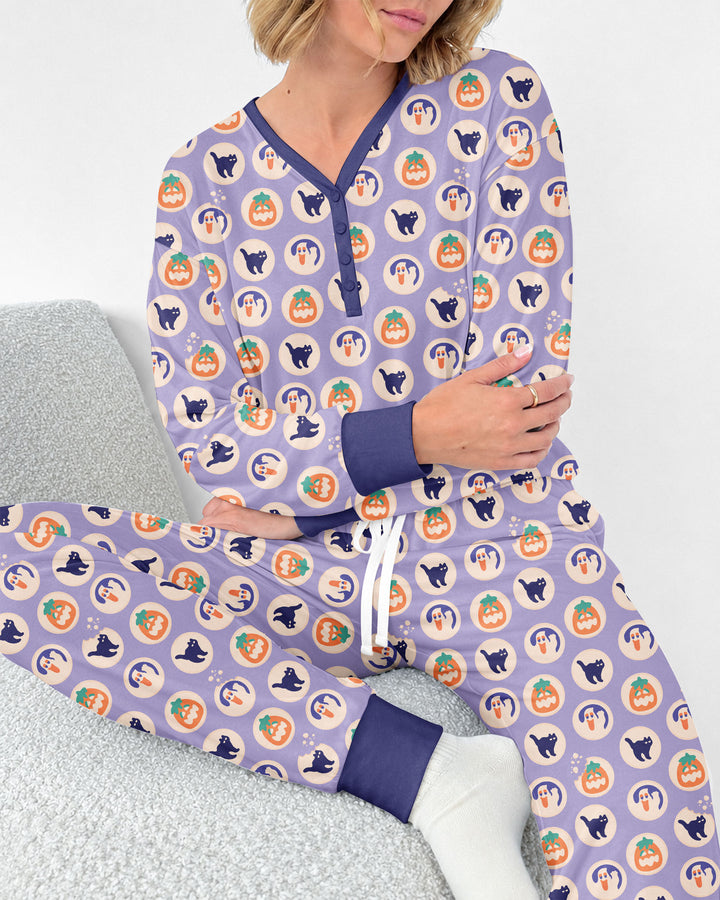 Boo Crew Bamboo Women Pajama Set