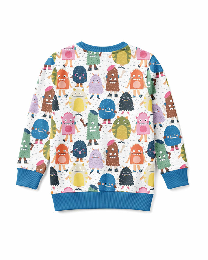 (Not So) Scary Monsters Bamboo Crewneck Sweatshirt