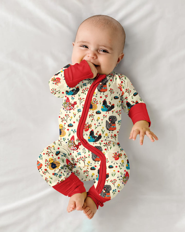 Chicken Garden Bamboo Convertible Zippy
