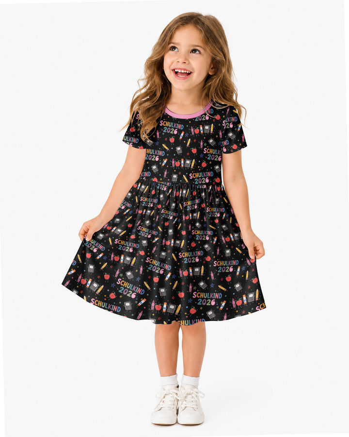 First Day Fun 2026 Bamboo Twirl Dress