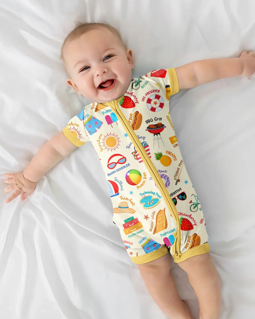 Love Summer Bamboo Shorty Zippy