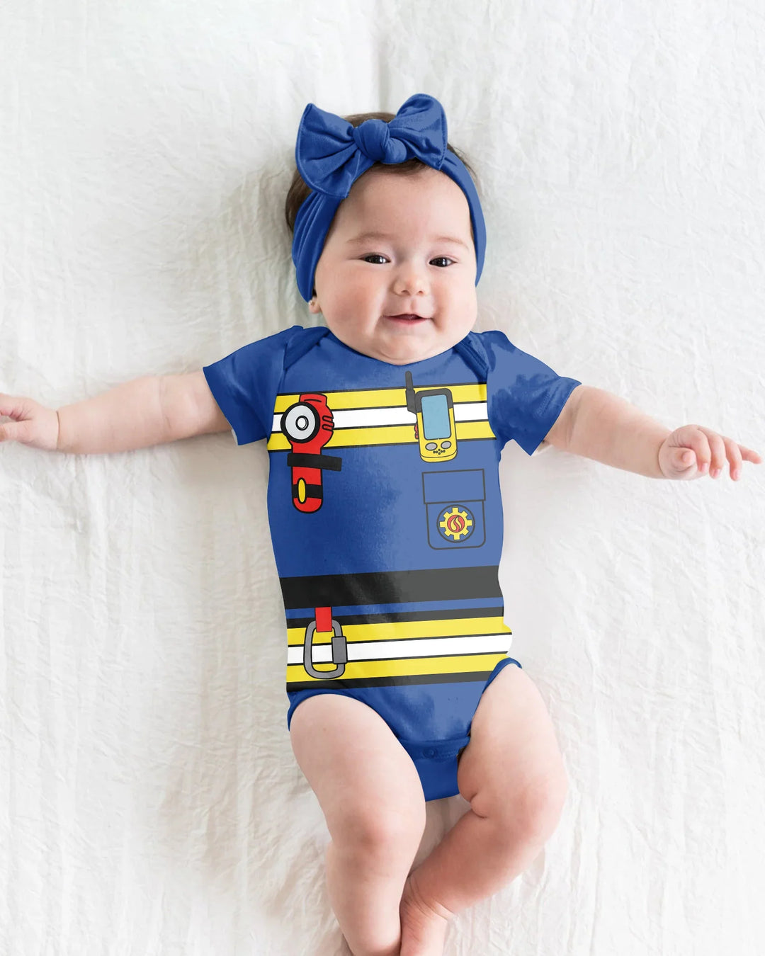 Future Fireman Crew Bamboo Bodysuit