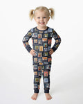 Our Lady, Around the World Bamboo Two Piece Long Sleeve Pajama Set