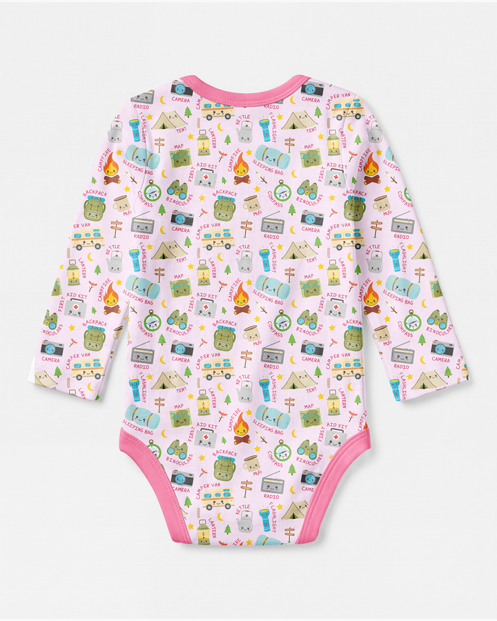 Little Camp Adventure Family Matching Bamboo Bodysuit
