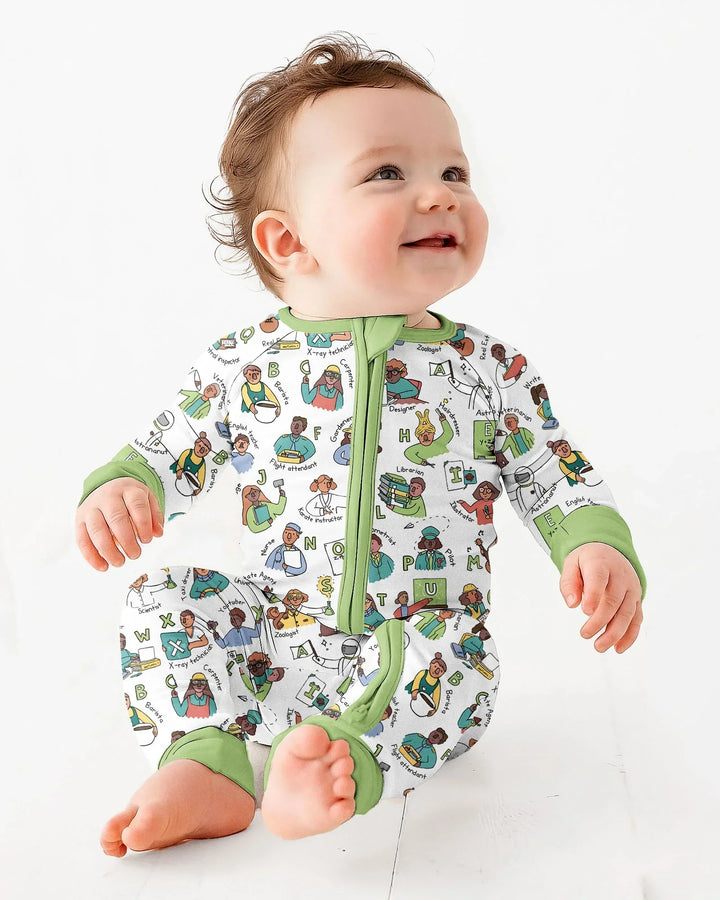 Jobs Alphabet Bamboo Convertible Zippy
