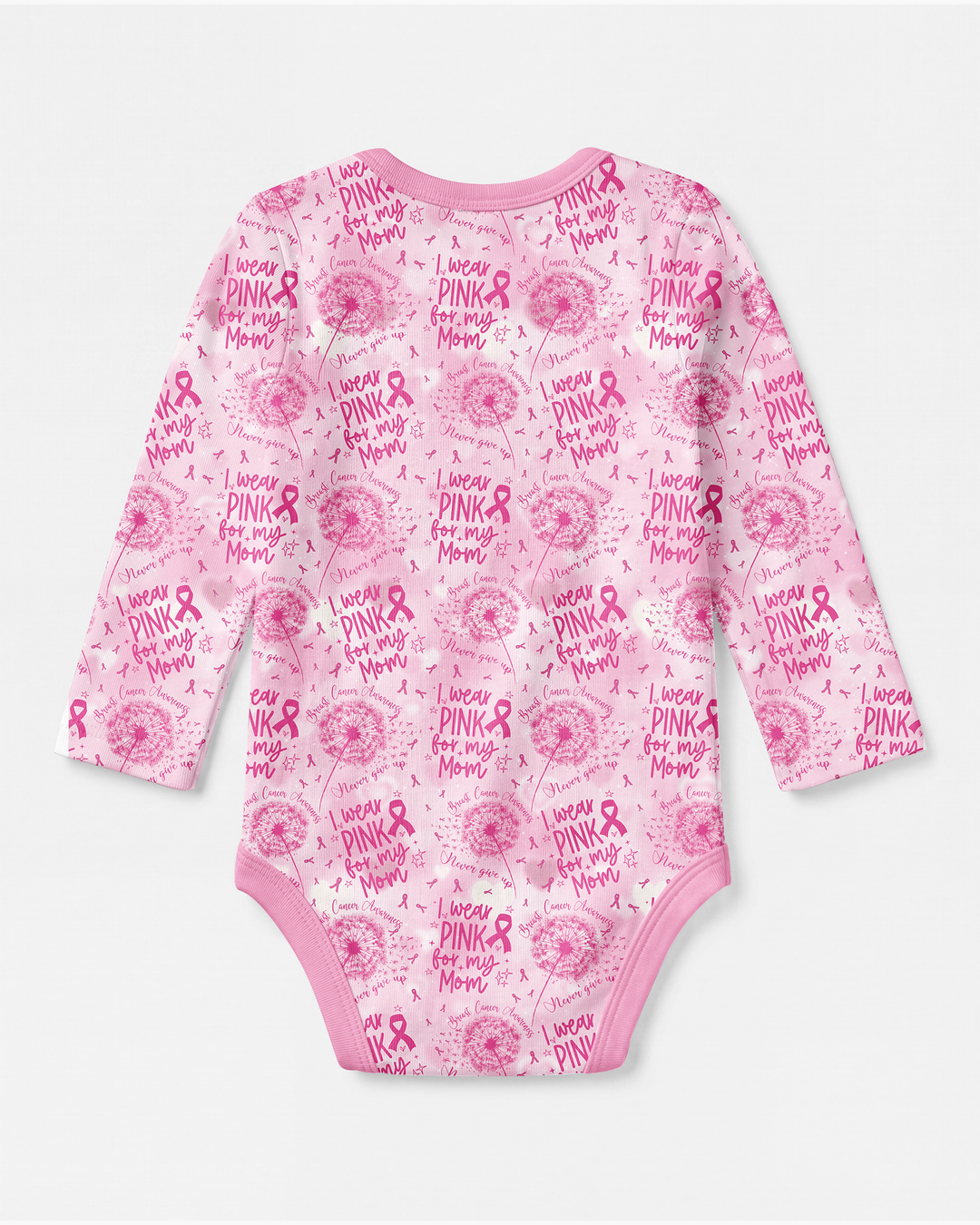 I Wear Pink For My Mom Bamboo Bodysuit