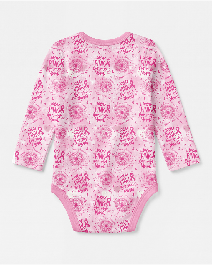 I Wear Pink For My Mom Bamboo Bodysuit