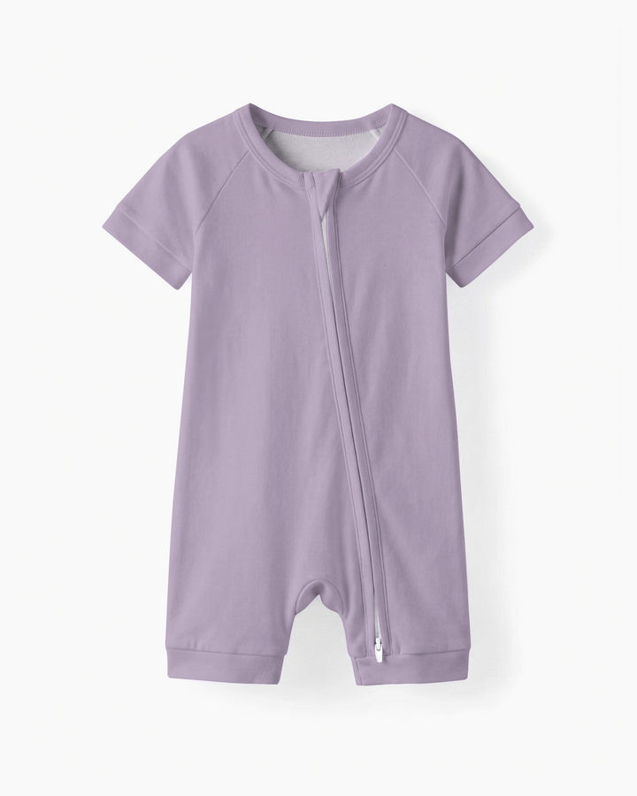 Solid Color Bamboo Shorty Zippy